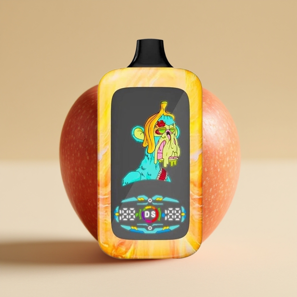 Fumot Digital Monkey 40000 Puffs Jednokratni Vape Dual Engine Dual Mesh Coil 850MAH Type-C Double Apple