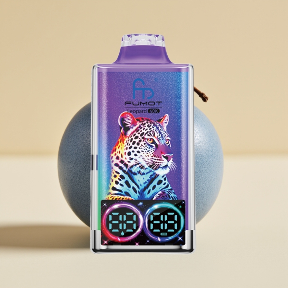 Fumot Leopard 40K Puffs Dual Mesh Jednokratni Vape 700mAh Type-C Mr Plavi 0%-5% Nicotine