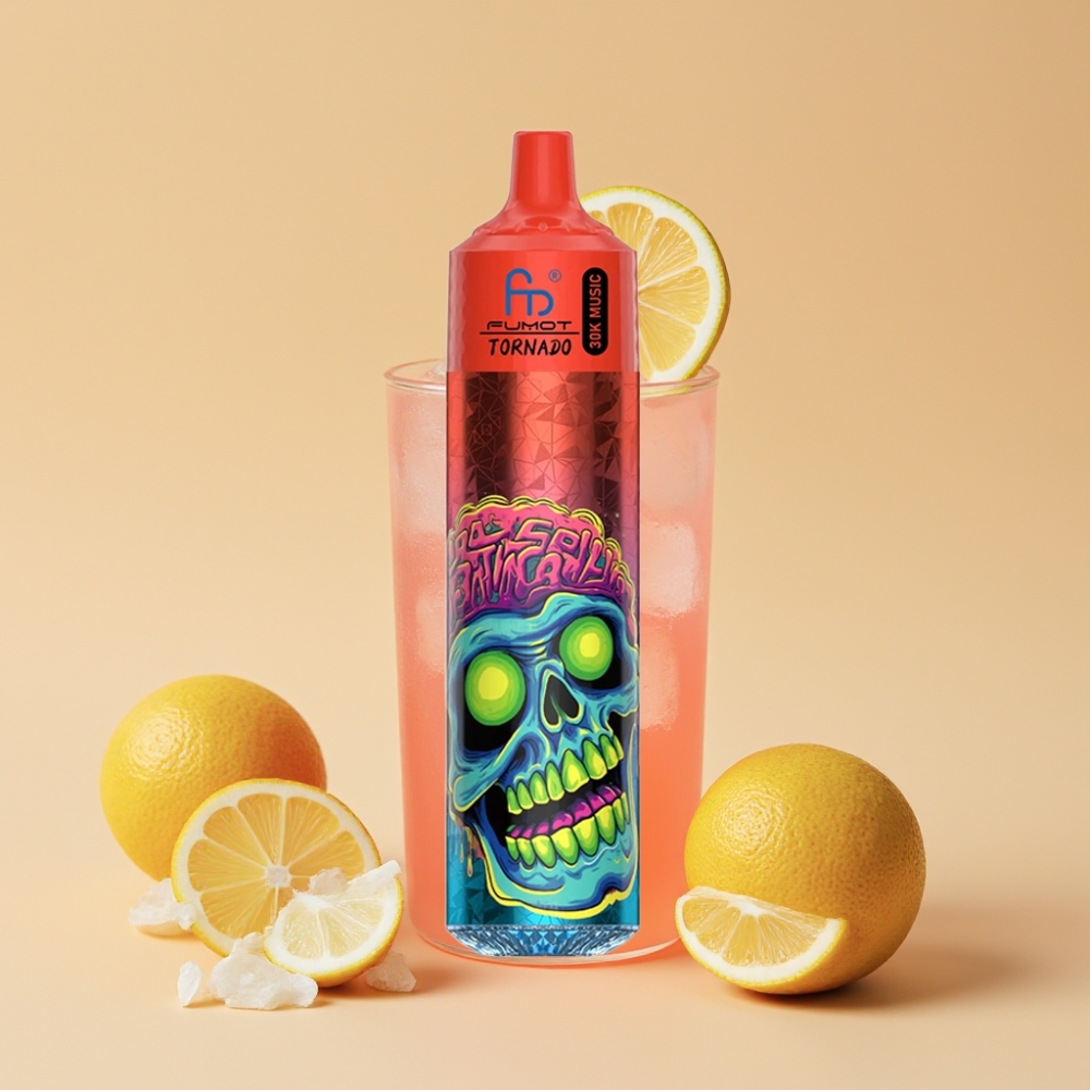 Fumot RandM Tornado 30000 Puffs Jednokratni Vape 30mL 5% Pink Lemonade 600mAh LED