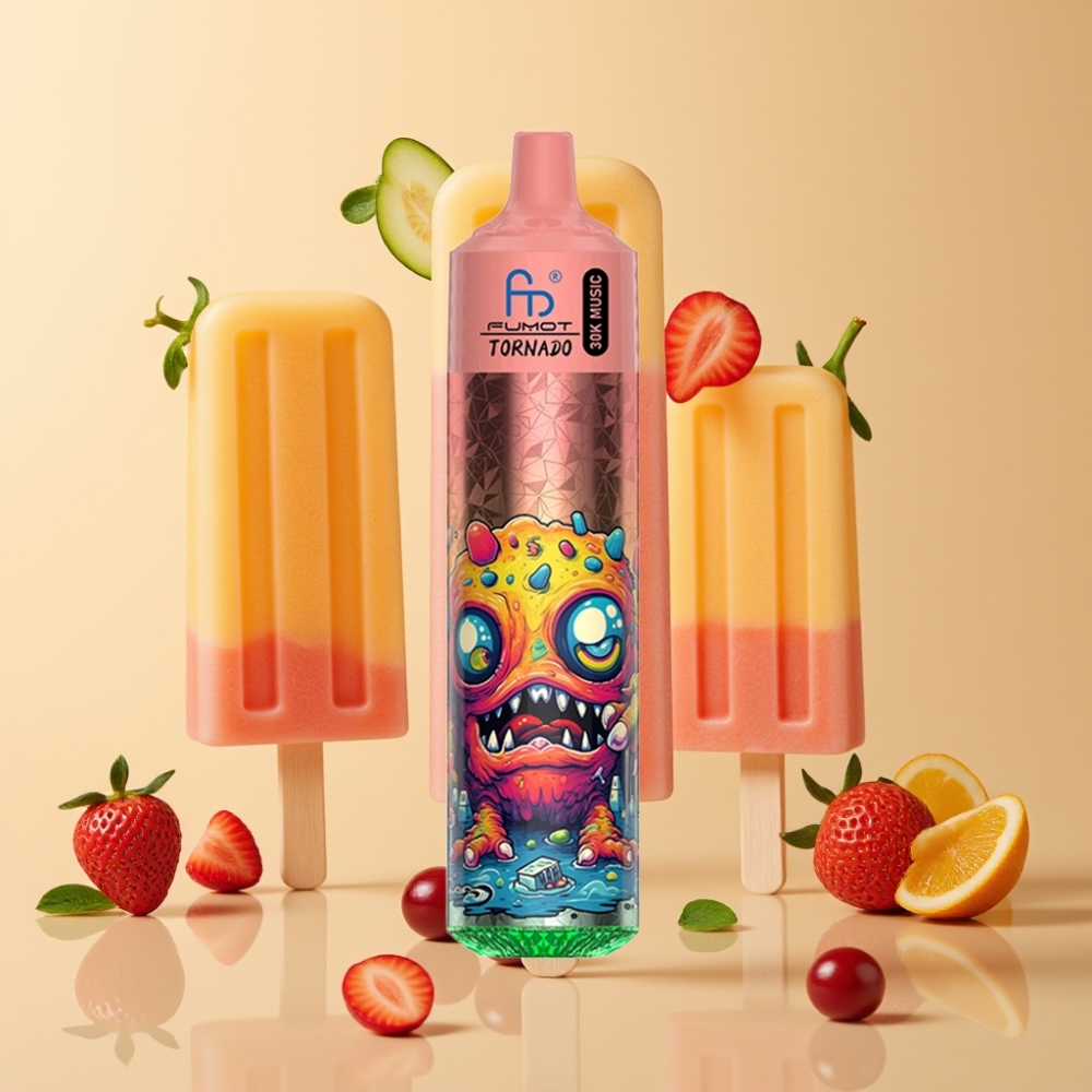 Fumot RandM Tornado 30000 Pufova Jednokratni Vape Popsicles 30mL 5% Nikotina