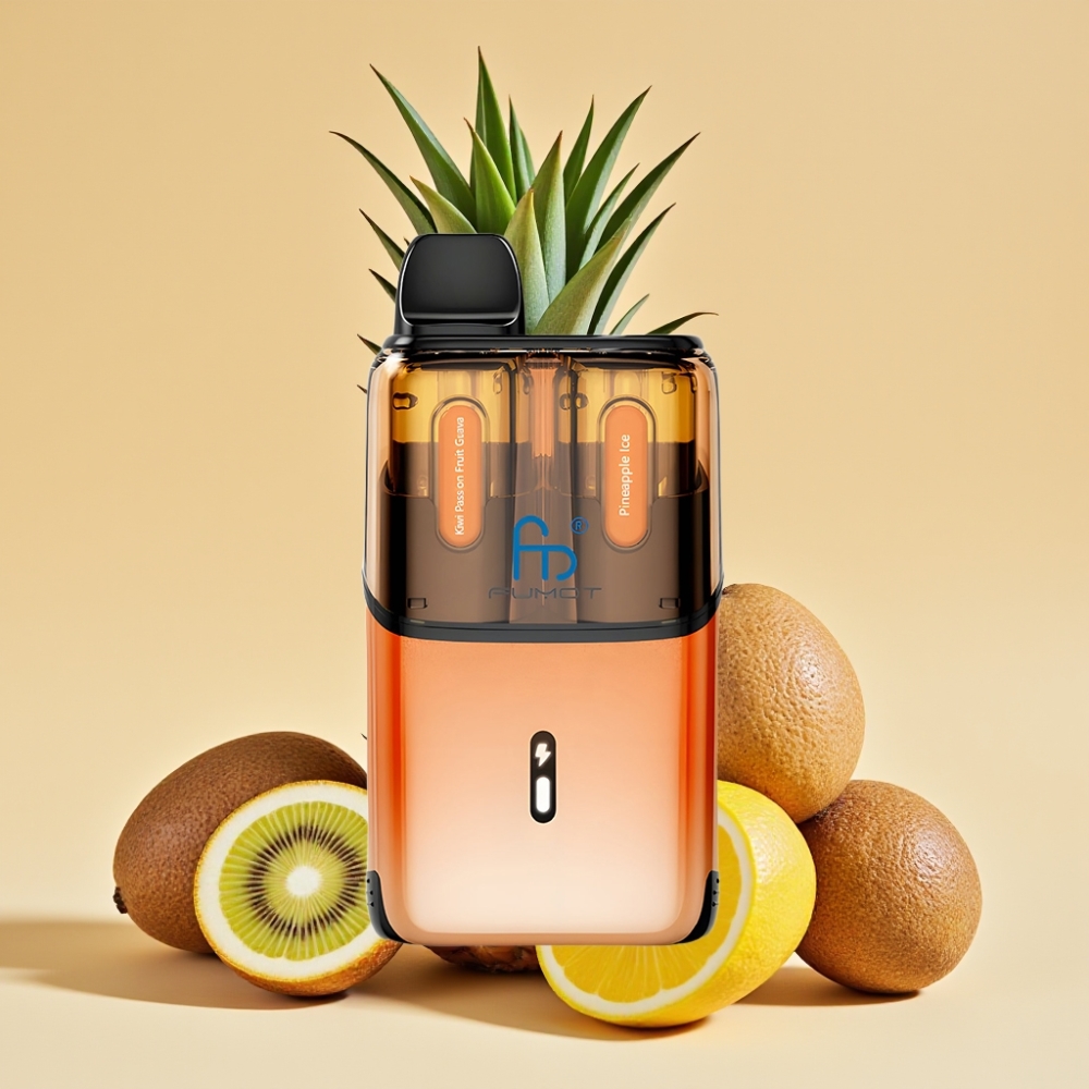 Fumot Ultra T32000 Jednokratni Vape 32000 Puffova 24ml Kiwi Pasulj Guava - Ananas Led