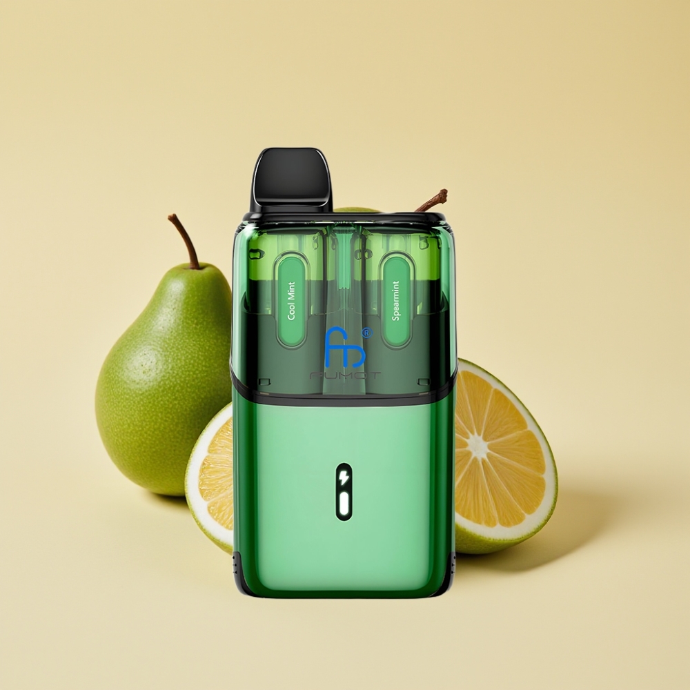 Fumot Ultra T32000 Jednokratni Vape 32000 Puffs 800mAh Type-C Cool Mint - Spearmint
