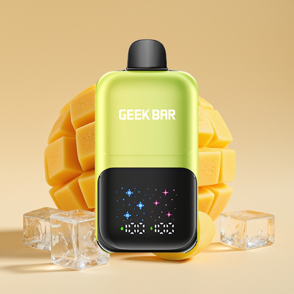 GEEK BAR 2GO 20ml 50000 Puffs Dual Tank Rechargeable Jednokratni Vape Pen Meksički Mango Led