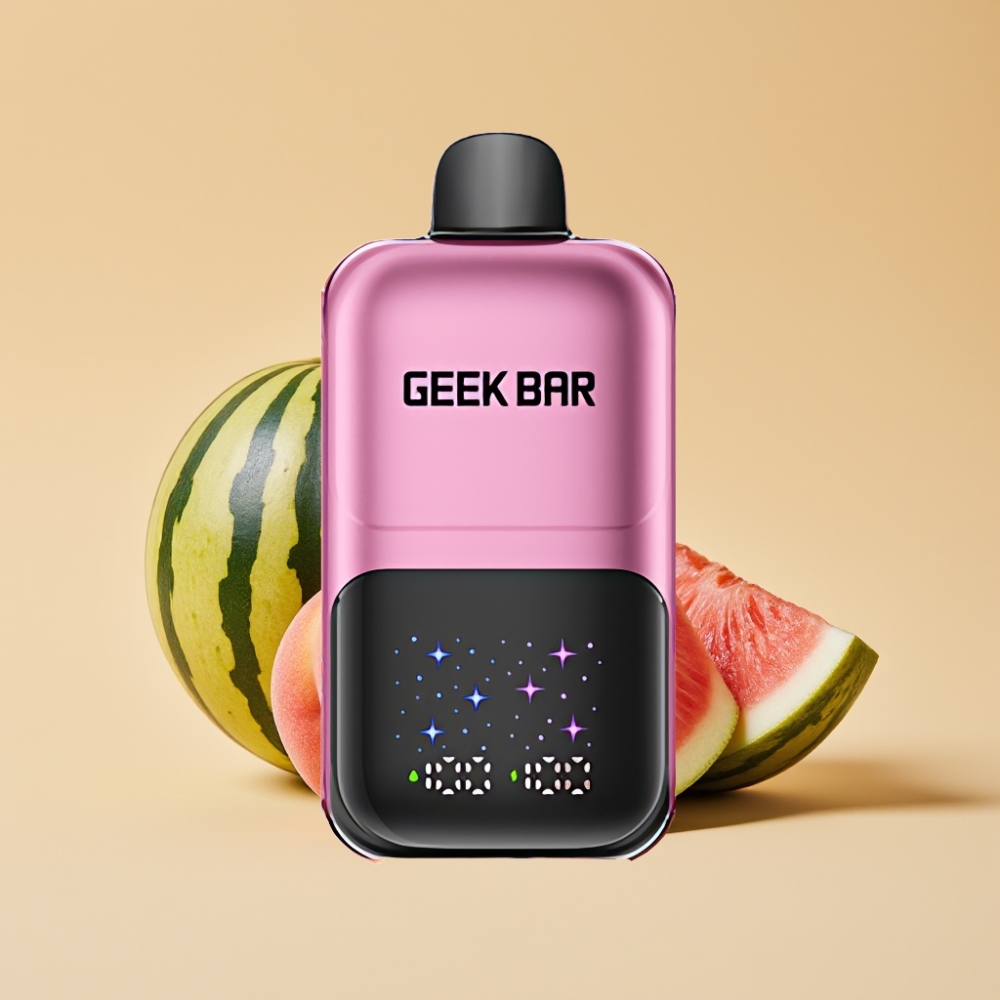GEEK BAR 2GO Dual Series Jednokratni Vape Pen 50000 Puffs 20ml Interactive Screen Adjustable Flavor Bresa i Lubenica