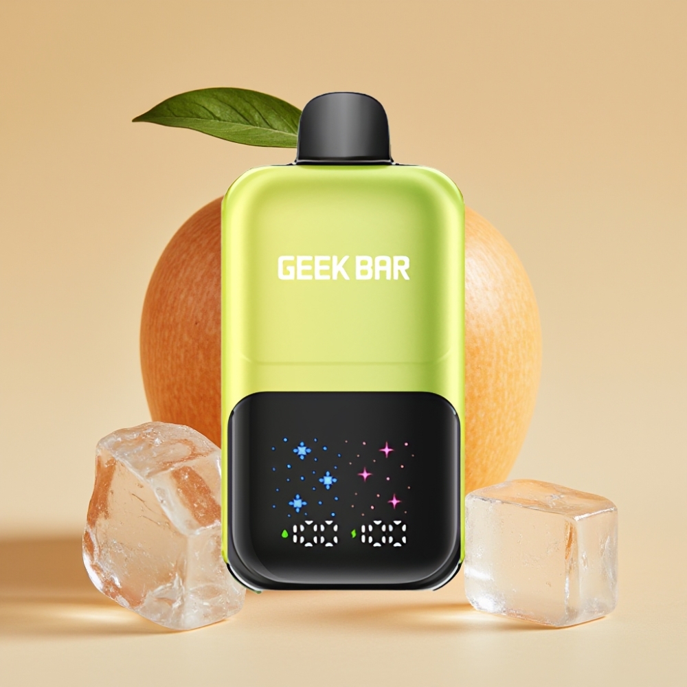 GEEK BAR 2GO Dual Tank 20ml 50000 Puffs Jednokratni Vape Kisela Jabuka Led