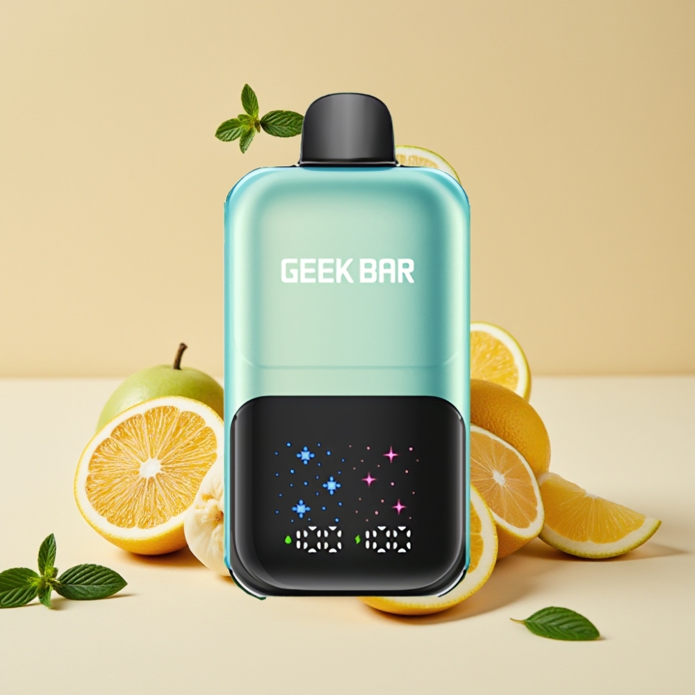 GEEK BAR 2GO Dual Tank 20ml 50000 Puffs Jednokratni Vape Pen Hladni Mentol Led