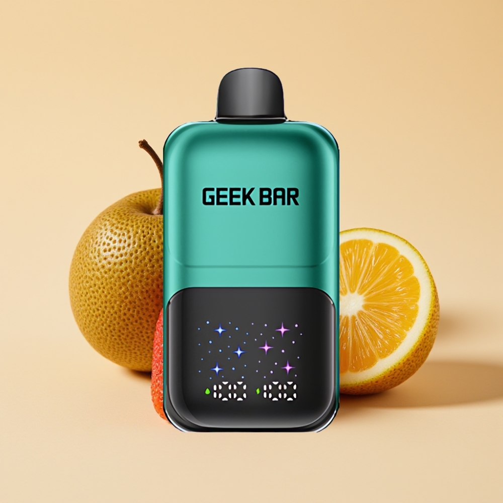 GEEK BAR 2GO Dual Tank 20ml 50000 Puffs Jednokratni Vape Pen Jagoda & Kivi