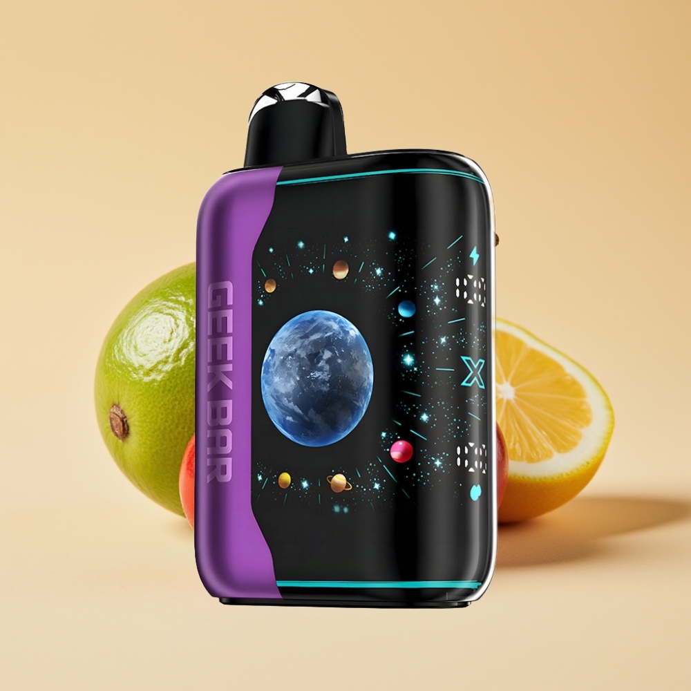 GEEK BAR Platinum Edition 25000 Jednokratni Vape Jagoda Trešnja Limun sa Premium Matte Finish i Dual Mesh Coil