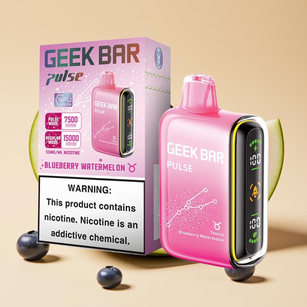 Geek Bar Pulse 15000 Puffs Jednokratni Vape 16ML 5% Nicotine USB Type-C Zodijačko izdanje