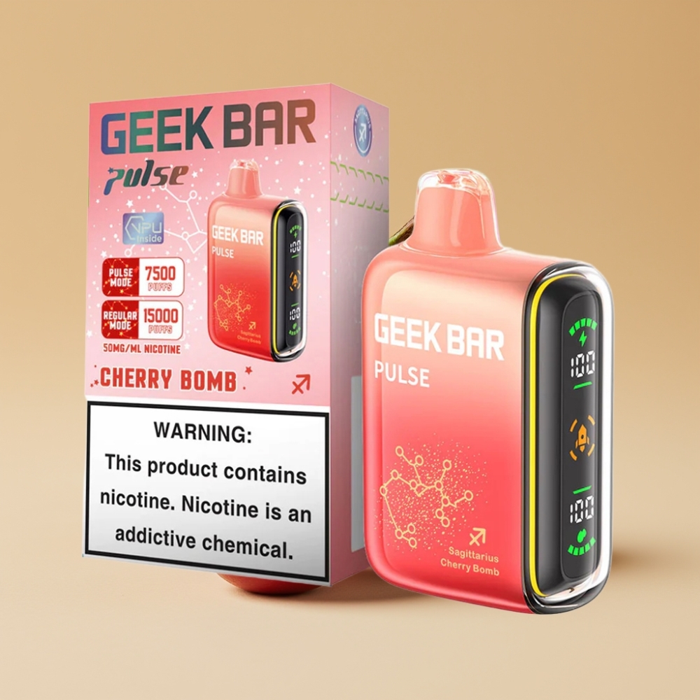 Geek Bar Pulse 15000 Puffs Jednokratni Vape 16ML 5% Nicotine USB Type-C Zodijačko izdanje