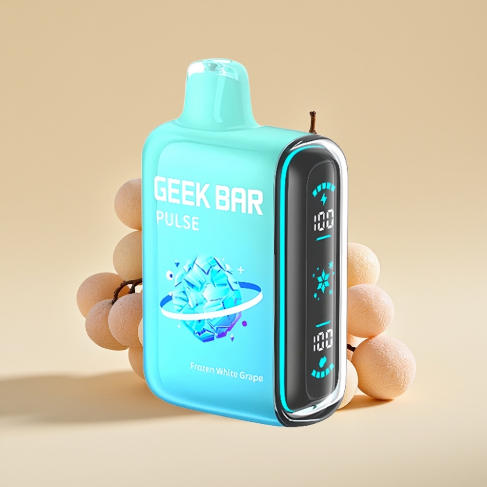 Geek Bar Pulse 15000 Puffs Jednokratni Vape Ledena Edicija – 16ML, 5% Nikotina, USB Type-C
