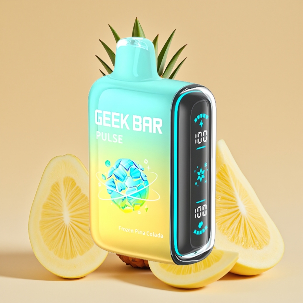 Geek Bar Pulse 15000 Puffs Jednokratni Vape Ledena Edicija – 16ML, 5% Nikotina, USB Type-C