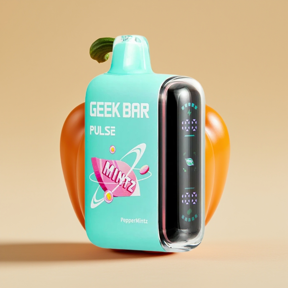 Geek Bar Pulse 15000 Pufova Dispozabil Vape Menta Edition – 16ML, 5% Nikotina, USB Type-C
