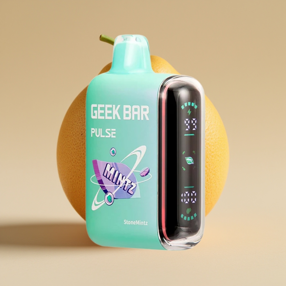 Geek Bar Pulse 15000 Pufova Dispozabil Vape Menta Edition – 16ML, 5% Nikotina, USB Type-C