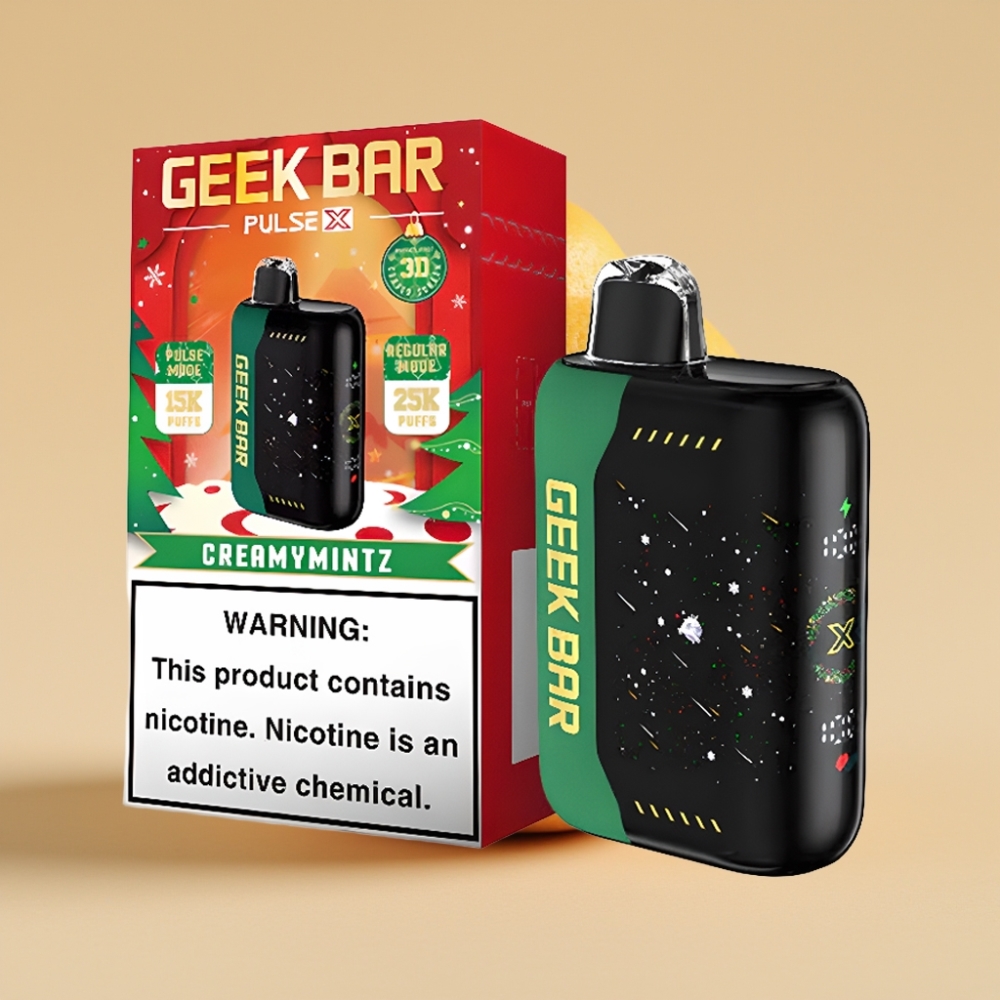 Geek Bar Pulse X 25000 Puffs Jednokratni Vape sa 18mL tečnosti i USB Type-C punjenjem