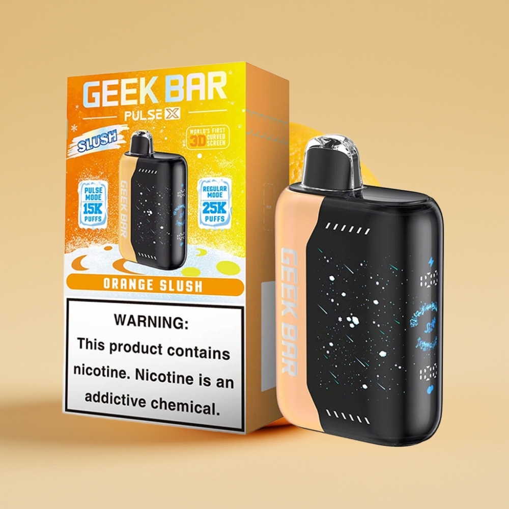 Geek Bar Pulse X 25000 Pufova Jednokratni Vape Slush Edition sa 18mL tečnosti i Dual Mesh Coil