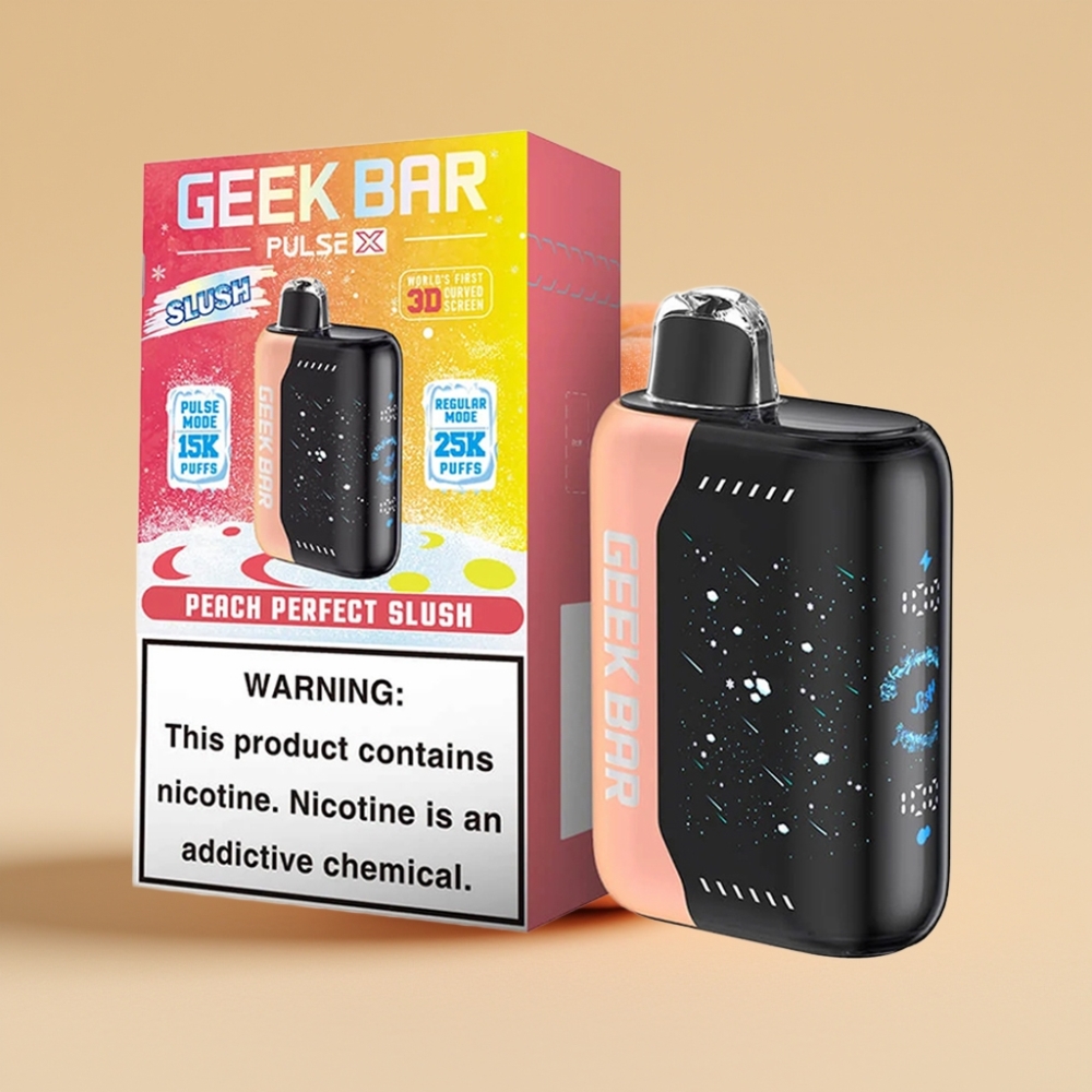 Geek Bar Pulse X 25000 Pufova Jednokratni Vape Slush Edition sa 18mL tečnosti i Dual Mesh Coil