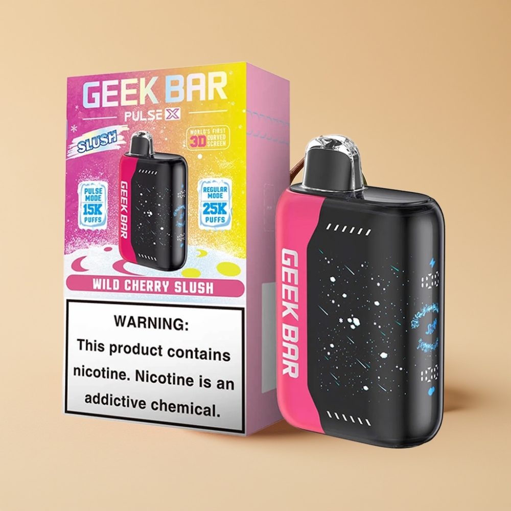 Geek Bar Pulse X 25000 Pufova Jednokratni Vape Slush Edition sa 18mL tečnosti i Dual Mesh Coil