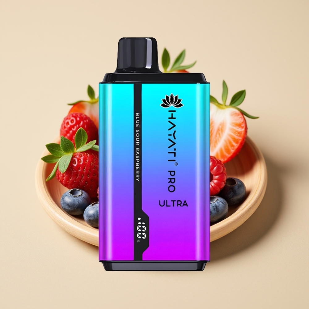 Hayati Pro Ultra 15000 Puffs Jednokratni Vape Borovnica Jagoda Mentol Malina Mentol 2×12ml 2% 850mAh