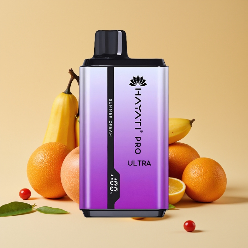 Hayati Pro Ultra 15000 Puffs Jednokratni Vape Letnji San – 2×12ml, 2% Nikotina, 850mAh
