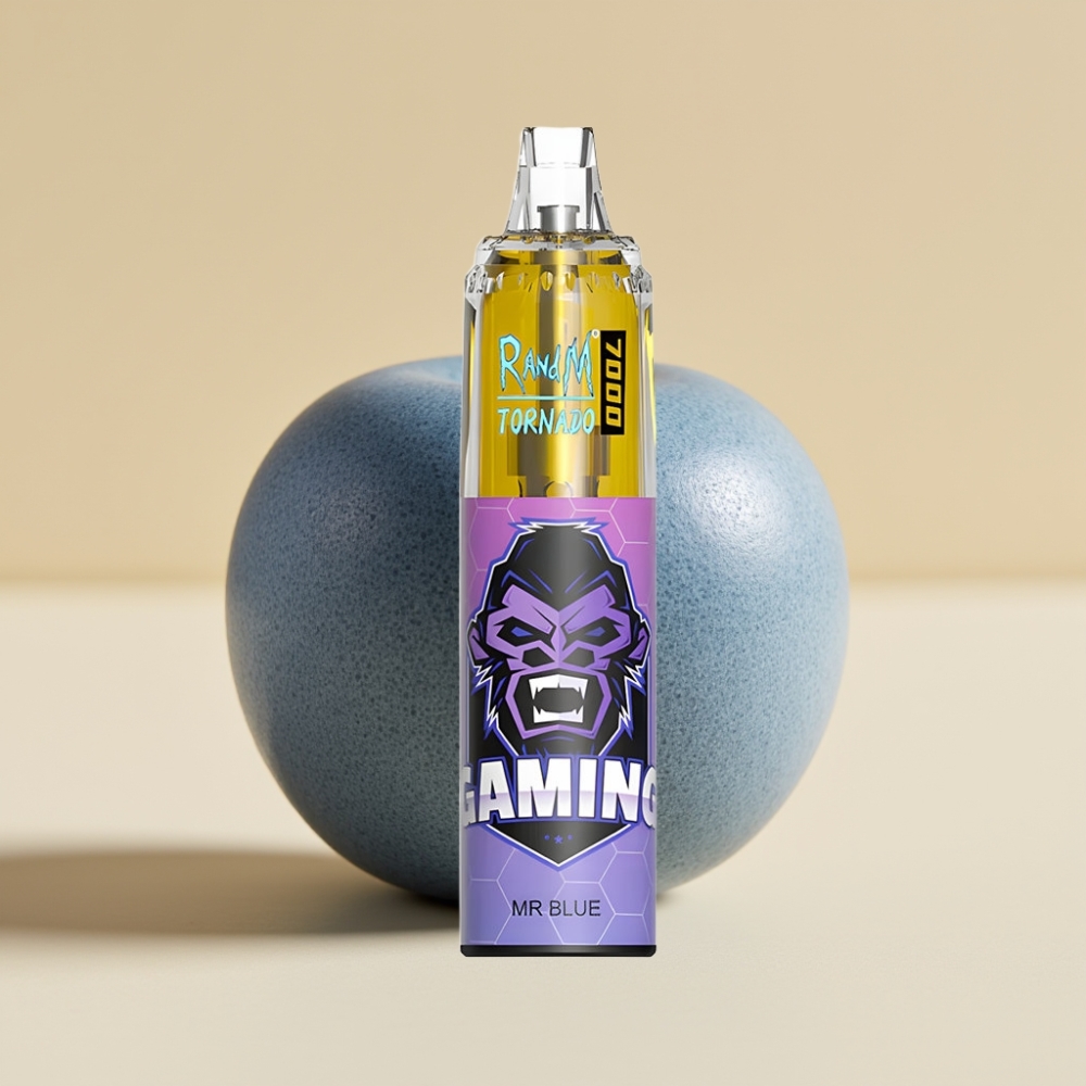 RandM Fumot Tornado 7000 Puffs Jednokratni Vape Dr. Plava sa 14 ML E-tečnosti i Mesh Coil