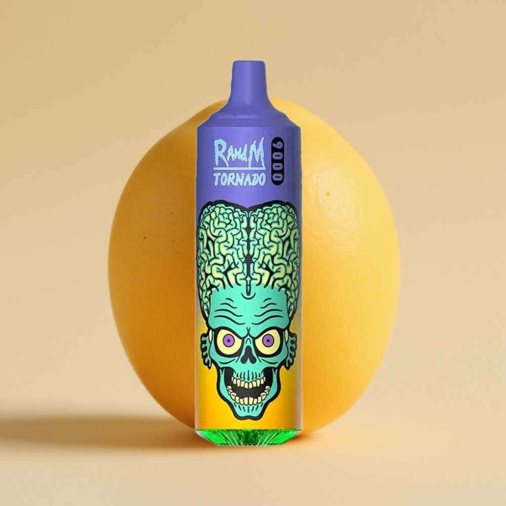 RandM Fumot Tornado 9000 Pufova Dispozabilna Vapa Jagoda Mango sa 18mL Tecnosti i Mesh Coil