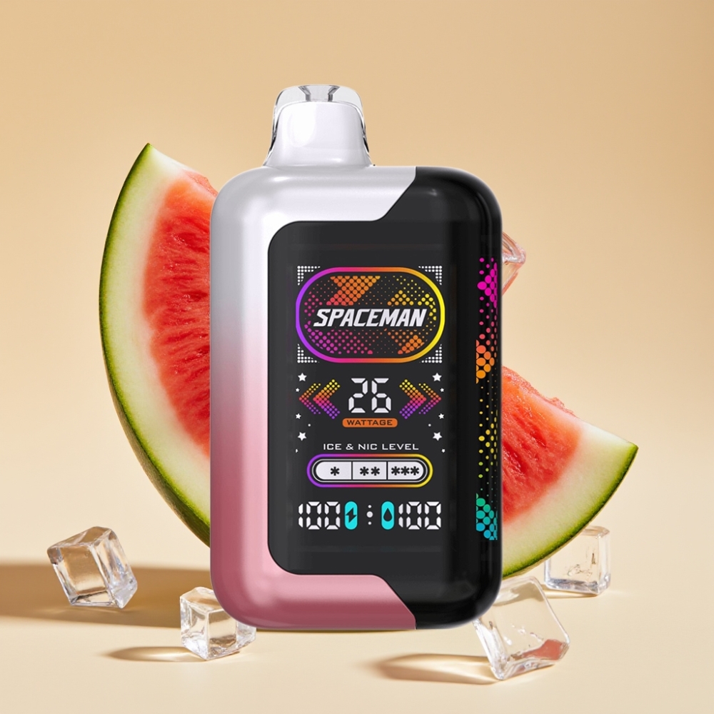 SMOK SPACEMAN SP40000 Beznikotinska Dispozabilna Vape Lubenica Led
