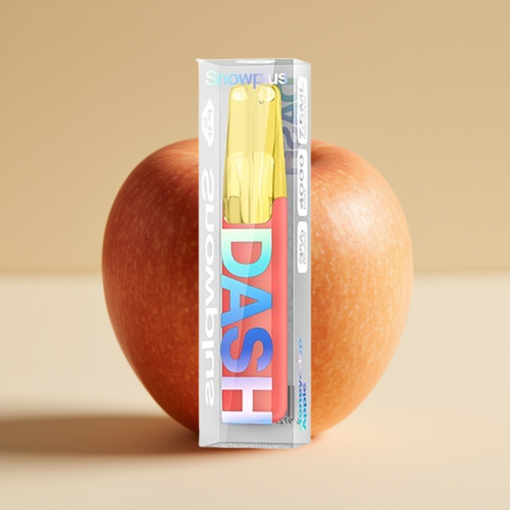 Snowplus Dash 4000 Puffs Disposable Device Medna Hrskava Jabuka – 7.5ml, 530mAh, Keramički Atomajzer