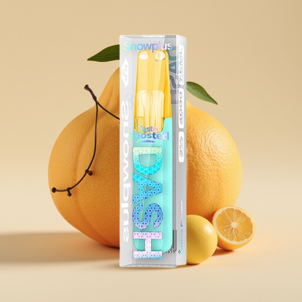 Snowplus Dash 4000 Pufova Jednokratni Uređaj Beli Led sa Keramičkim Atomajzerom, 7.5ml, 530mAh