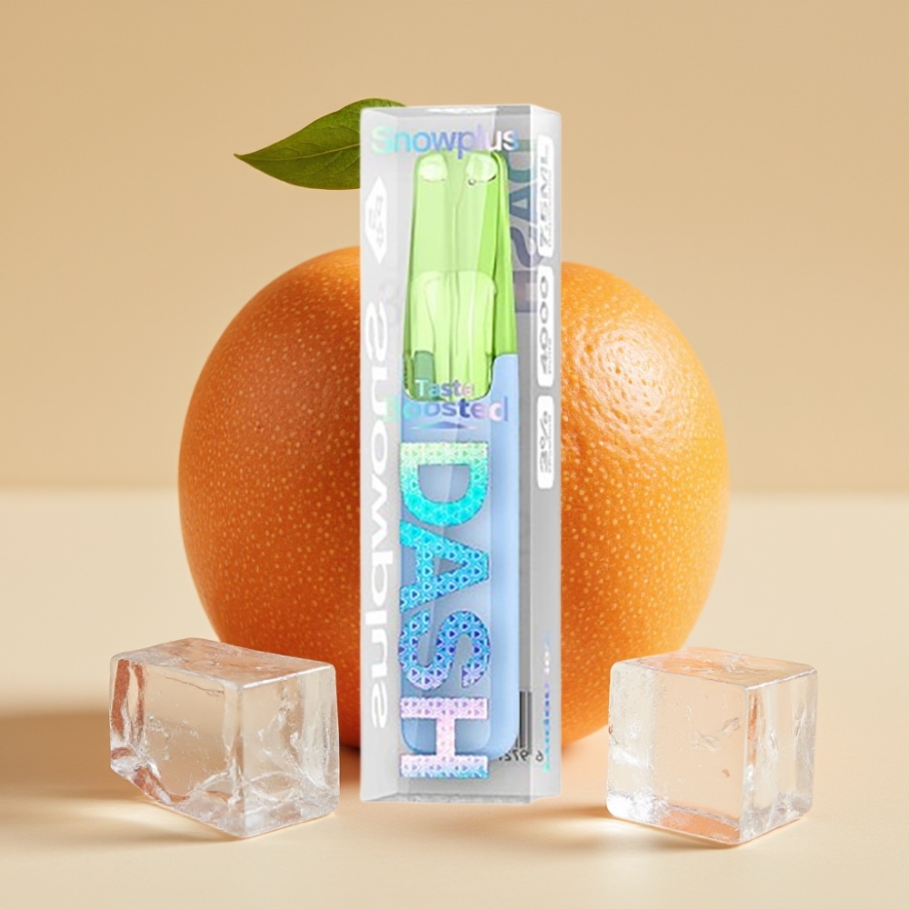 Snowplus Dash 4000 Pufova Jednokratni Uređaj Ludou Led sa Keramičkim Atomajzerom, 7.5ml Tekućine, 530mAh Baterija