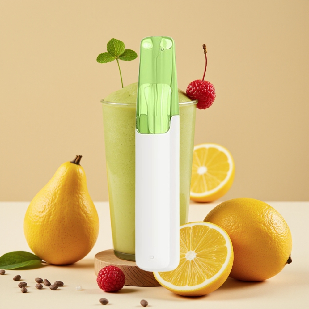 Snowplus Dash 4000 Pufova Jednokratni Uređaj Matcha Smoothie sa Keramičkim Atomajzerom i 7.5 ml Tekućine