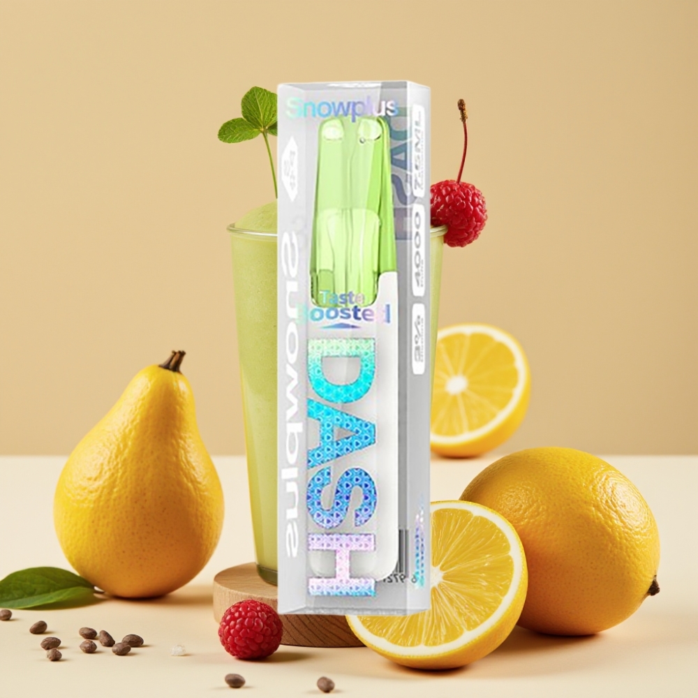 Snowplus Dash 4000 Pufova Jednokratni Uređaj Matcha Smoothie sa Keramičkim Atomajzerom i 7.5 ml Tekućine