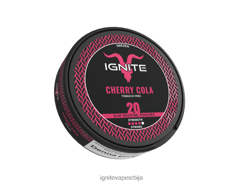 IGNITE никотинске кесице цхерри цола Ignite Vape Sales L42H169