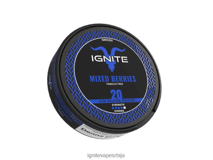 IGNITE никотинске кесице мешане бобице Ignite Vape Srbija L42H171