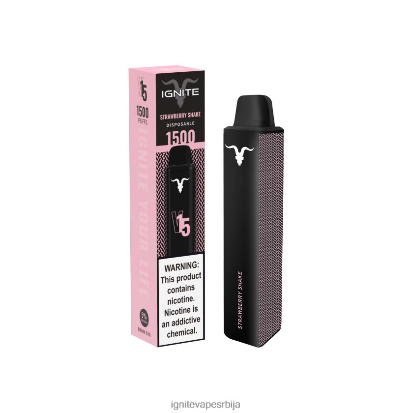 IGNITE V15 електронска цигара плави разз лед Ignite Rechargeable Vape L42H107