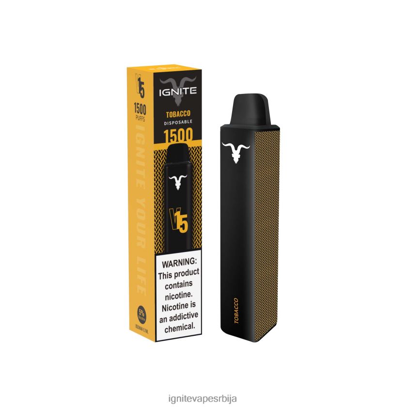 IGNITE V15 електронска цигара плави разз лед Ignite Rechargeable Vape L42H107