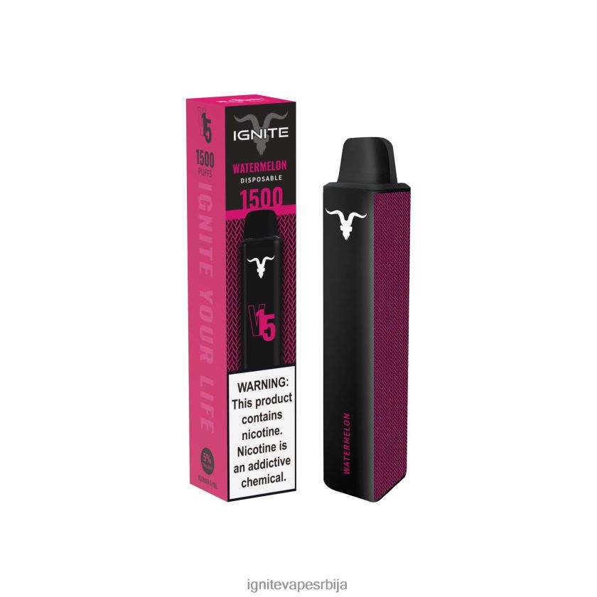 IGNITE V15 електронска цигара плави разз лед Ignite Rechargeable Vape L42H107