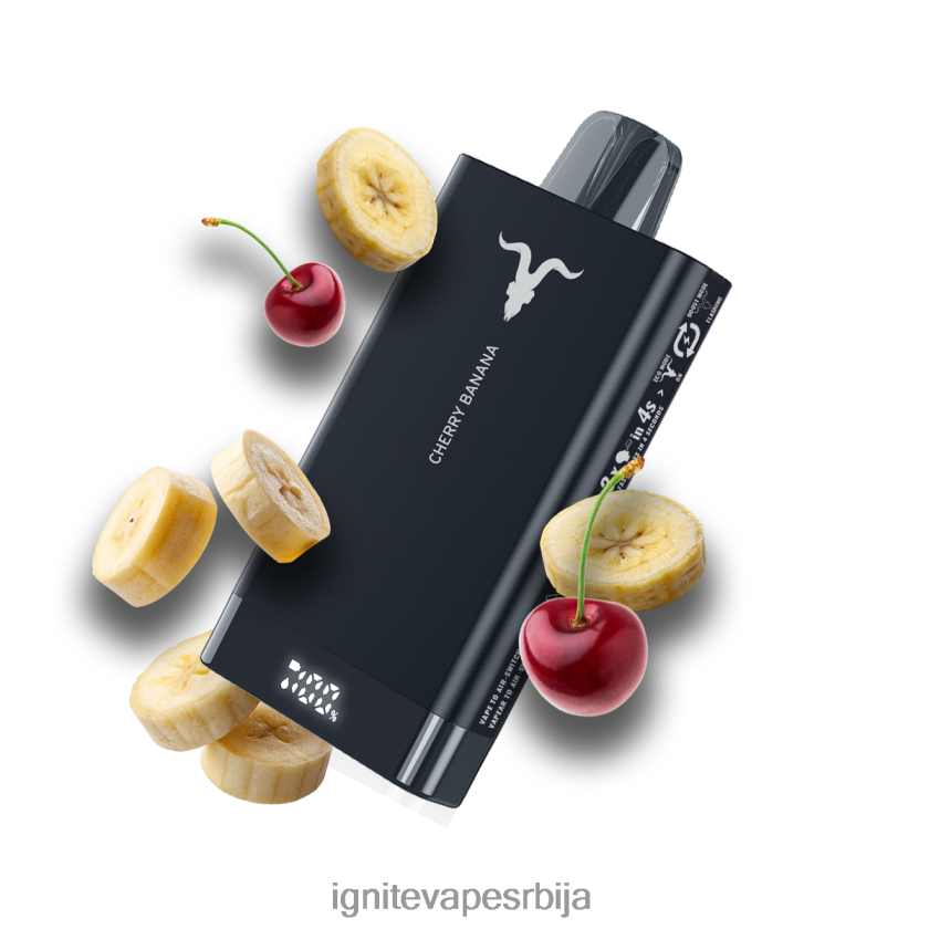 IGNITE V150 електронска цигара трешња банана Ignite Disposable Vape L42H68