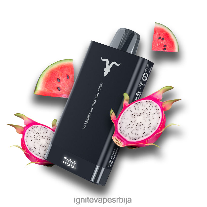 IGNITE V150 електронска цигара лубеница змајево воће Ignite Disposable Vape L42H78