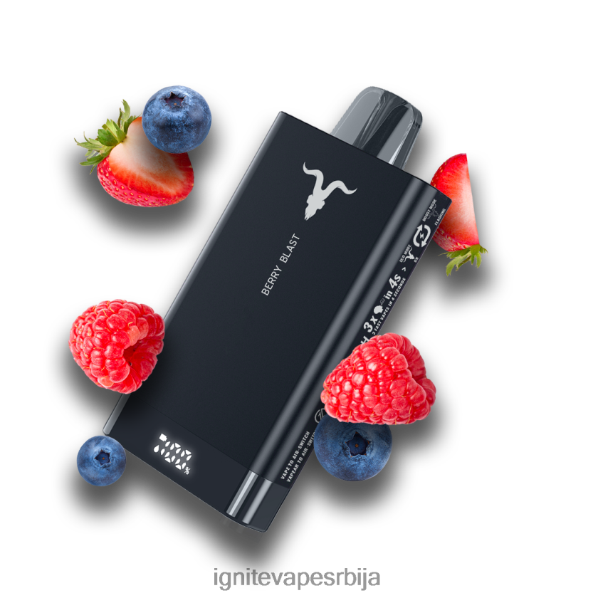 IGNITE V150 електронска цигара бобица бласт Ignite Disposable Vape L42H8