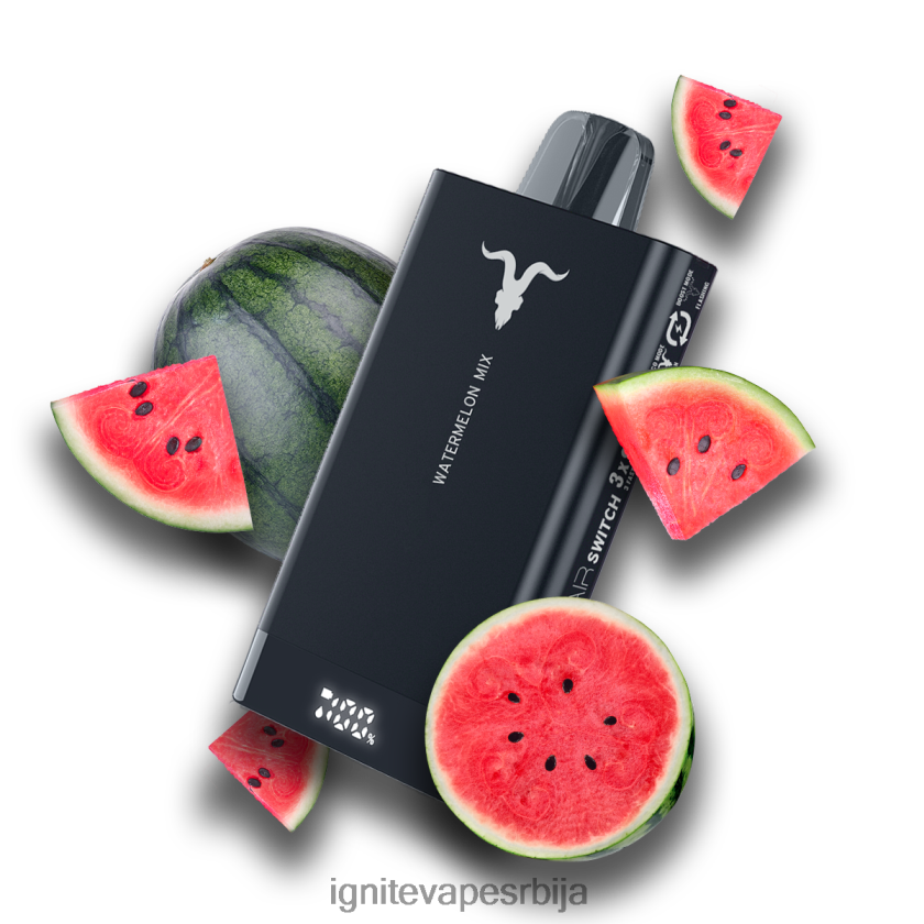 IGNITE V150 електронска цигара мешавина лубенице Ignite Puff Bar L42H80