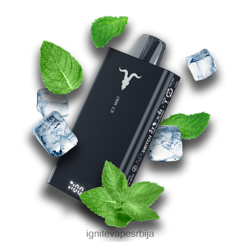 IGNITE V150 електронска цигара мешавина лубенице Ignite Puff Bar L42H80