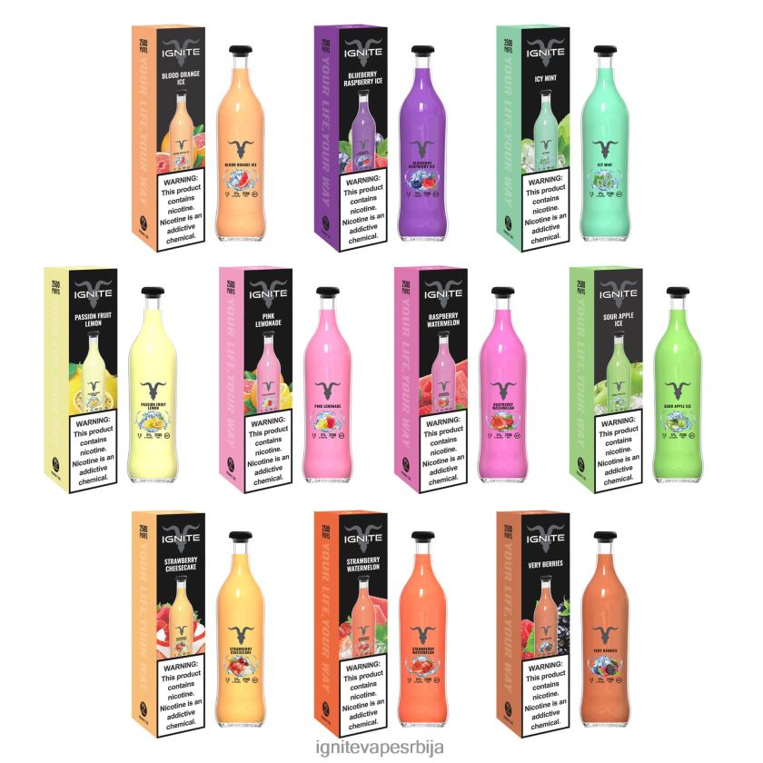 IGNITE V25 електронска цигара ледена мента Ignite Vape Store L42H14