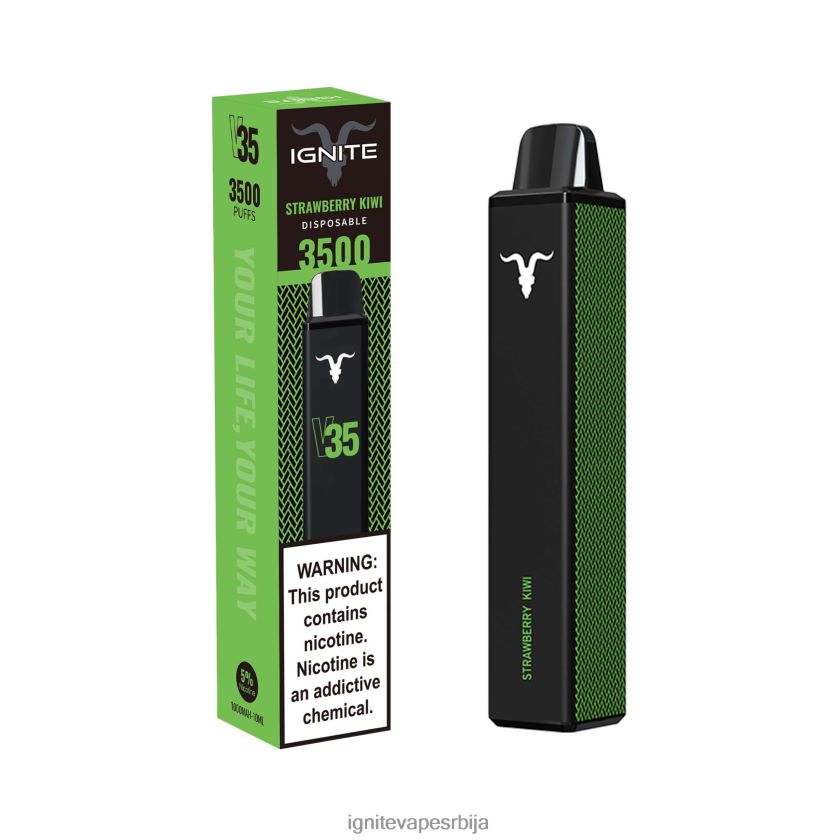 IGNITE V35 електронска цигара киви од јагоде Ignite Disposable Vape L42H138