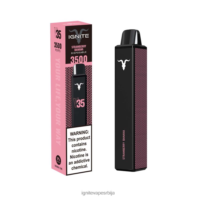 IGNITE V35 електронска цигара киви од јагоде Ignite Disposable Vape L42H138