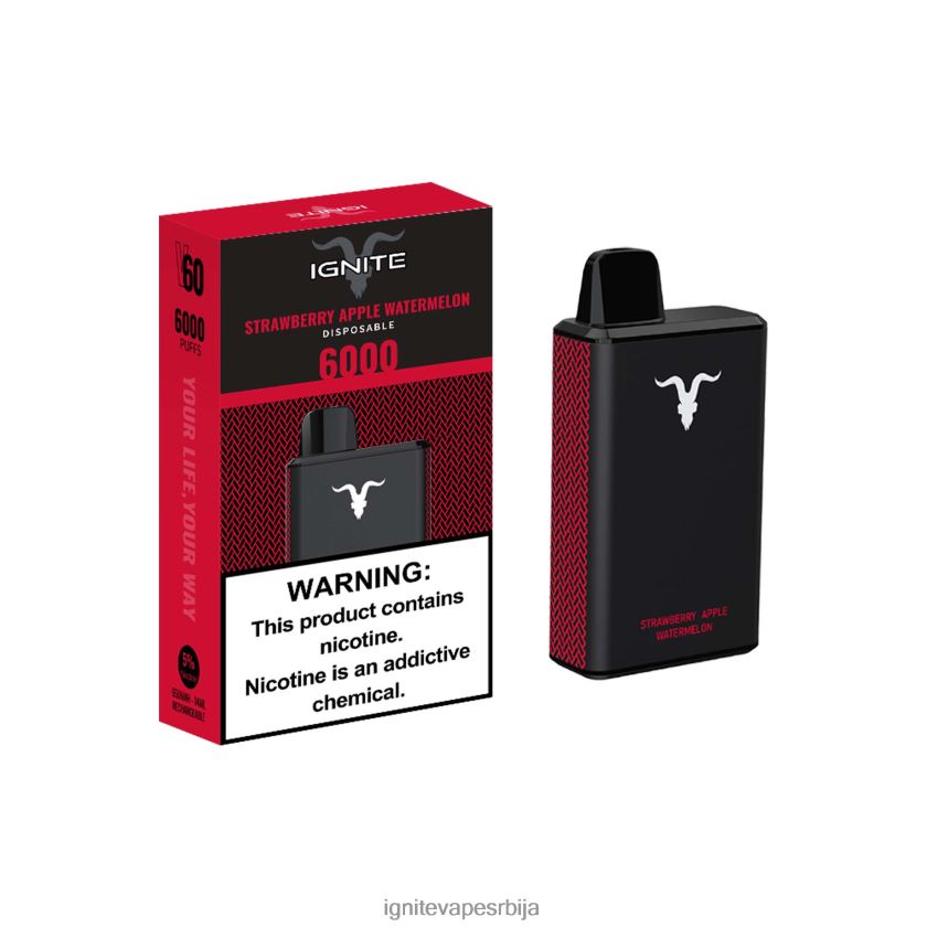 IGNITE V60 електронска цигара лед од банане Ignite Vape Beograd L42H2
